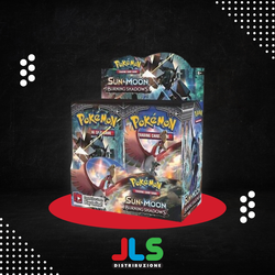 Box da 36 bustine Pokémon Sole & Luna - Ombre Infuocate con Necrozma-GX, Machamp-GX e Charizard-GX