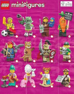 LEGO - Minifigures - Serie 24 - 71037 - Serie Completa