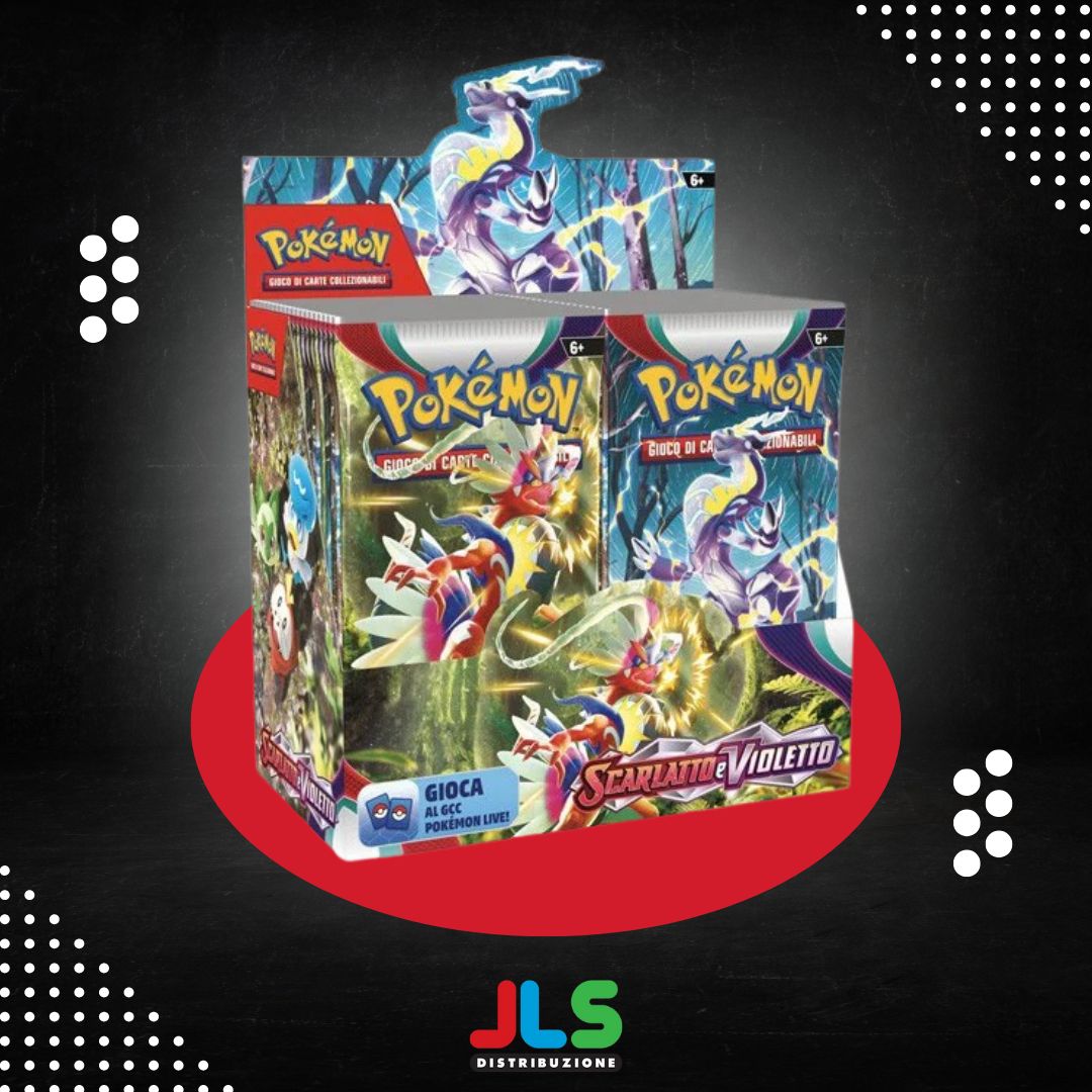 Pokemon Scarlatto Violetto DB 36 Bustine | JLS Distribuzione